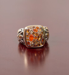 Precious silver and gold rings with and without precious stones!