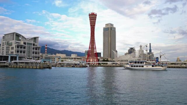 Yokohama Minato Mirai 21 Waterfront Skyline with Landmark Tower
