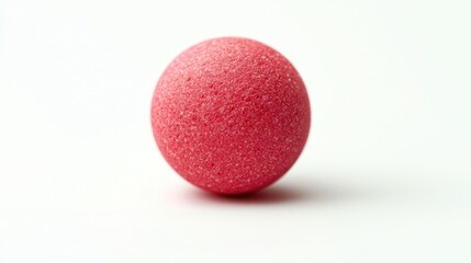 Obraz premium Single, vibrant pink sphere