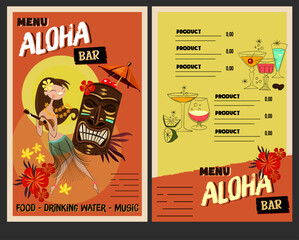 Menu Aloha