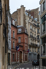 Fototapeta premium Old houses in Paris