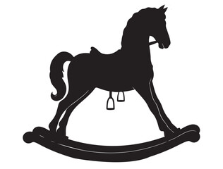 ROCKING HORSE SILHOUETTE