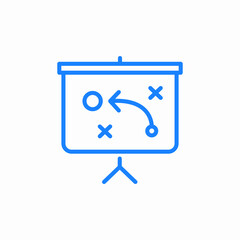 strategy roadmap icon sign vector