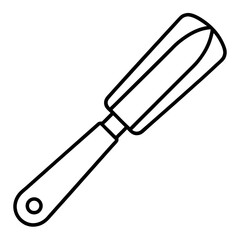 vector illustration of a hammer