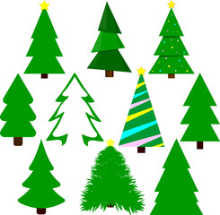 Christmas tree set