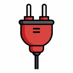 Electrical power plug vector illustration design on white background