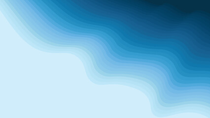 blue water Sea waves pattern. Water wave abstract design. Blue ocean wave layer, Minimalistic design layout for business presentations, flyers, posters. vector illustration background backdrop 
