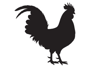 ROOSTER SILHOUETTE
