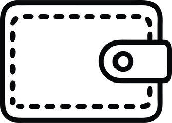 Wallet Icon for Finance and Payment
