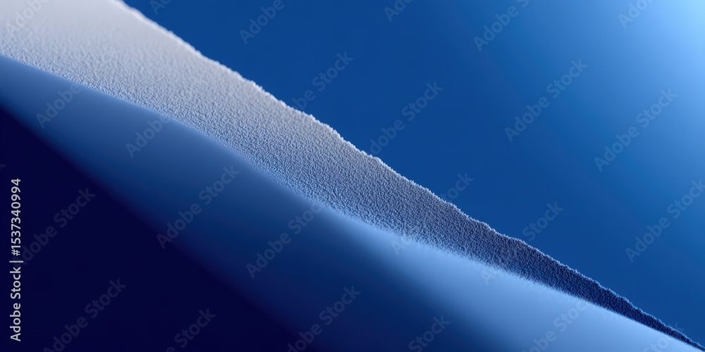 Poster Abstract Blue and White Textured Surface, Representing Modern Technology and Data Visualization