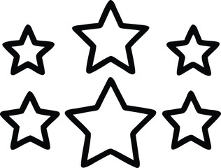 Star Icon for Rating or Achievement
