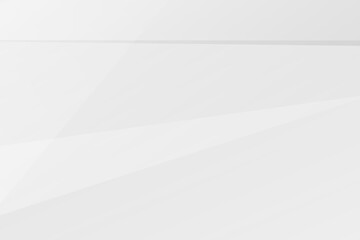 Clean abstract white background with soft grey polygonal shapes. Minimal modern style for corporate design, business flyers, web headers or presentations. EPS10 vector.