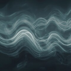 Stylized background showing smooth flowing waveform patterns in gradient tones