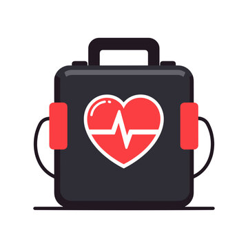 icon of a defibrillator