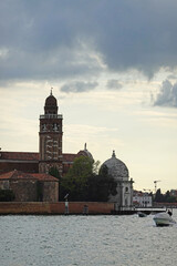 San Michele cemetery in Venice, Italy           