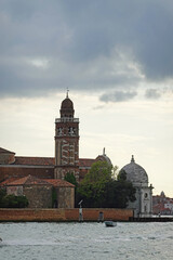 San Michele cemetery in Venice, Italy           