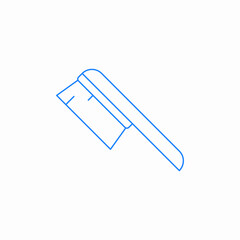 cloth brush icon sign vector
