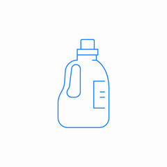 liquid detergent icon sign vector