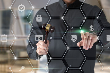 Digital transformation in legal practices captured.