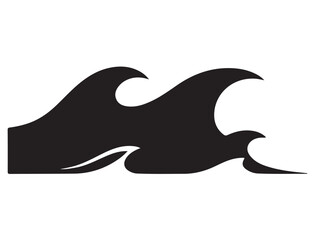 Obraz premium SEA WAVE SILHOUETTE