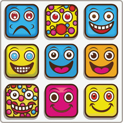 colorful--square-cartoon-faces--vibrant--expressiv (37).eps