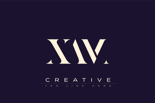XAM abstract letter logo design. This logo is designed by three abstract letters.