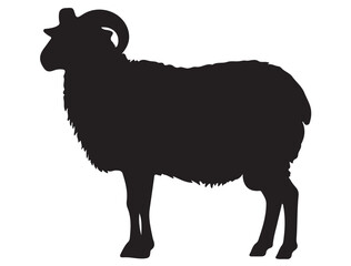 SHEEP SILHOUETTE