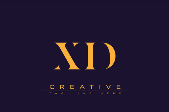 XID abstract letter logo design. This logo is designed by three abstract letters.