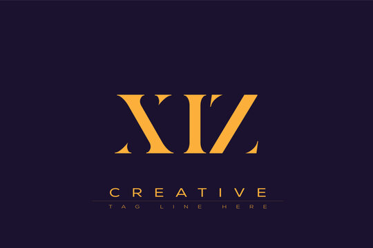 XIF abstract letter logo design. This logo is designed by three abstract letters.
