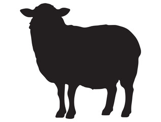 SHEEP SILHOUETTE