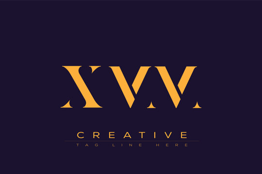 XMM abstract letter logo design. This logo is designed by three abstract letters.
