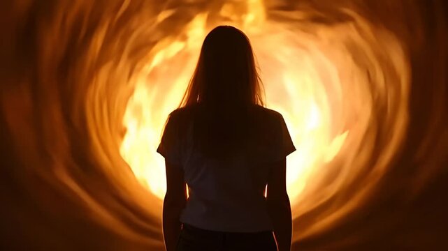 Tunnel of fire
