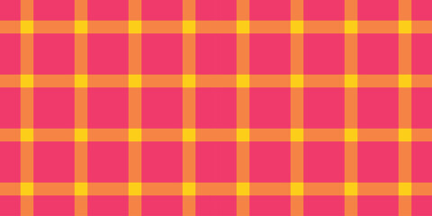 Vibrant pink and orange gingham pattern.  Perfect for textile design, website backgrounds, or cheerful branding. This bold, geometric texture offers a modern, playful aesthetic.