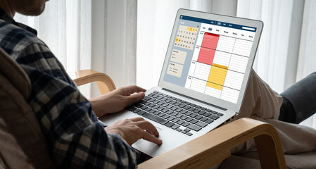 Online applointment booking calendar for modish regristration on the internet website