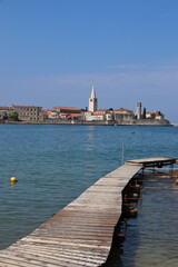 PANORAMA OF THE CITY OF POREČ IN ISTRIA	