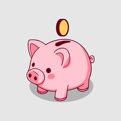 Fototapeta premium Piggy bank for money
