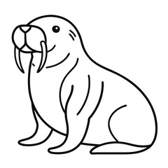 polar bear vector illustration