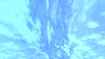 A holographic soft blue teal colors streaks gradient, blurry abstract pastel background in 4k