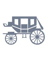 diligence transport vintage logo banniere