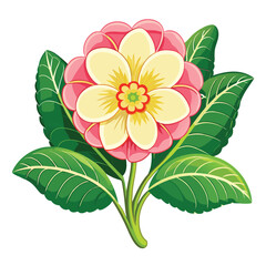 flower bundle primrose artwork