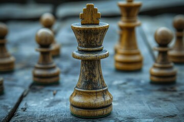 Fototapeta premium Corporate Strategy Insights: Tools for Data Analysis and Intelligent Decision-Making in Business Management