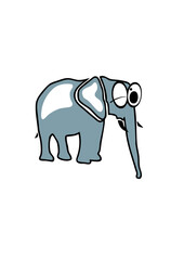 elephant rigolo