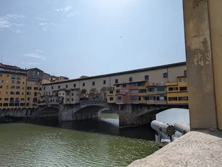 Plexiglas schilderij ponte vecchio in florence © FDB