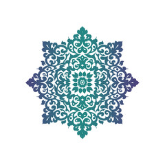 Islamic Ornament Vector Design – Elegant Geometric Arabesque Pattern
