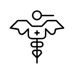 Medical Stroke icons set vector collections design
