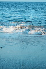 waves on the beach