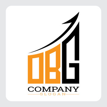 DBG Company Logo Design Growth vector, DBG Upward Arrow Business Success Logo vector, DBG Corporate Branding Logo , DBG logo design, DBG simple and modern logo, DBG business finance logo design, etc.