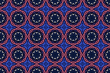 Seamless Digital Decoration Wallpaper Texture Endless Interior Template Perspective Cloth Luxury Visual Design Shape Art Textile Background Fashion Fabric Geometric Graphic Tile Symmetric Pattern.