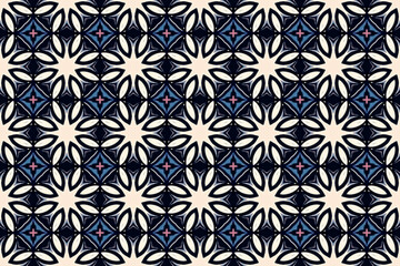 Seamless Digital Decoration Wallpaper Texture Endless Interior Template Perspective Cloth Luxury Visual Design Shape Art Textile Background Fashion Fabric Geometric Graphic Tile Symmetric Pattern.