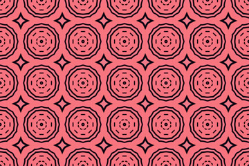 Seamless Digital Decoration Wallpaper Texture Endless Interior Template Perspective Cloth Luxury Visual Design Shape Art Textile Background Fashion Fabric Geometric Graphic Tile Symmetric Pattern.